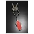Twilight Breaking Dawn Logo and Feather Metal Key Chain